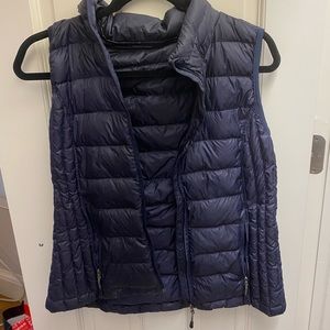 Navy blue vest